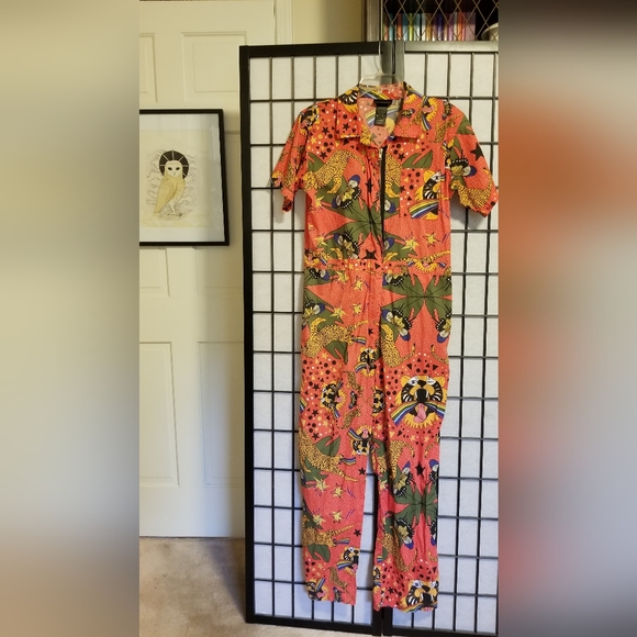 Nooworks Pride Tiger Jumpsuit Coveralls XL - Picture 4 of 8